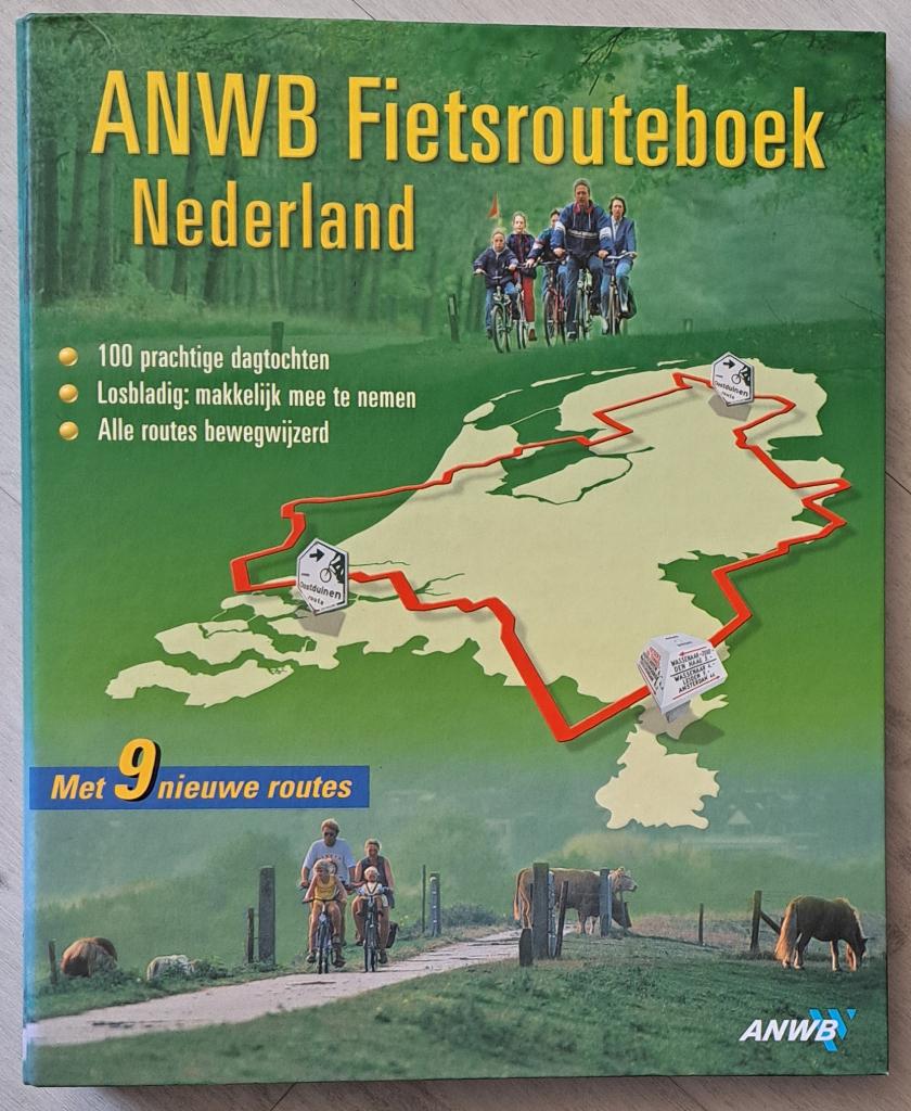 ANWB Fietsrouteboek Nederland deel 1, Fiets- of Wandelgids, Ophalen of Verzenden, Zo goed als nieuw, ANWB