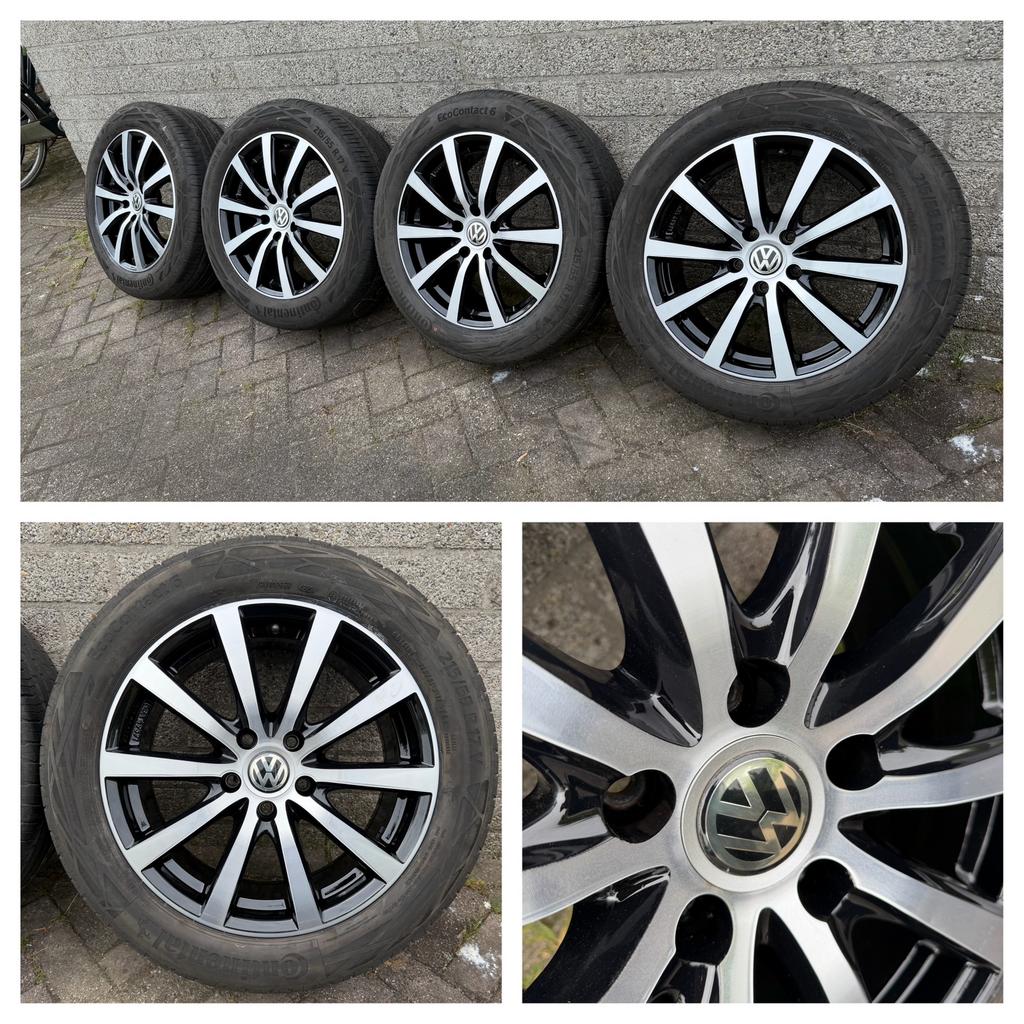 17 inch. VW Passat B8/B9 zomerset, Auto-onderdelen, Banden en Velgen, 215 mm, Banden en Velgen, 17 inch, Ophalen of Verzenden