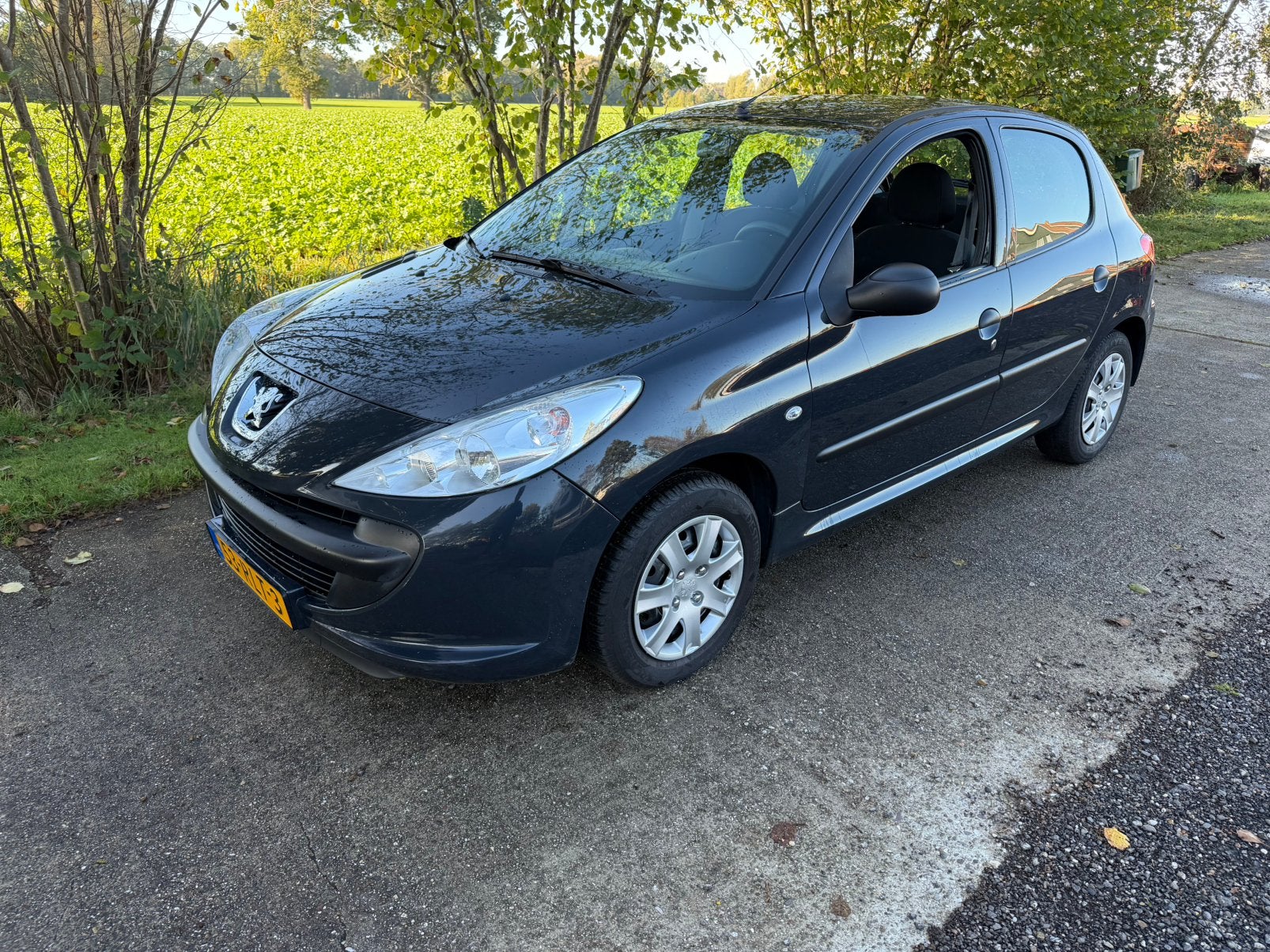 Peugeot 206+ 1.1 5 Deurs 2011 Grijs 1e Eigenaar Nieuwe Apk, Auto's, Voorwielaandrijving, 4 cilinders, Origineel Nederlands, Bedrijf