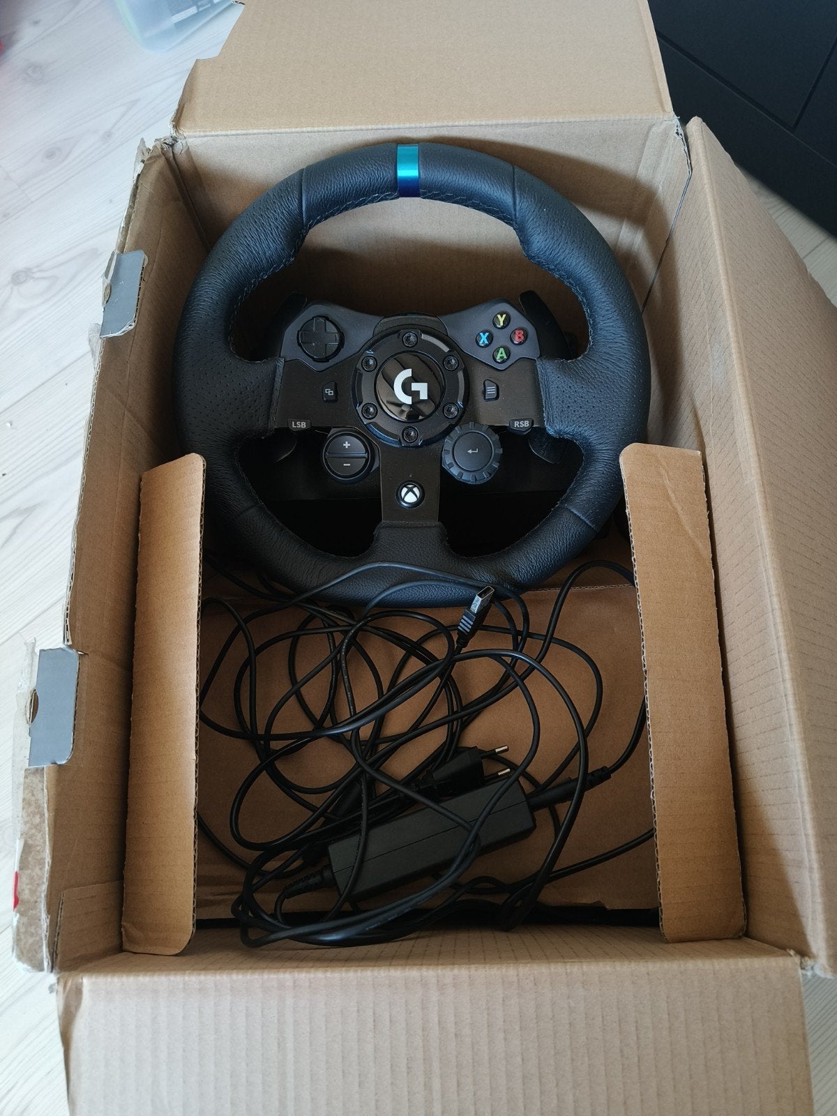 G923 Stuurwiel xbox/pc, Spelcomputers en Games, Ophalen, Gebruikt, Controller, Xbox Original