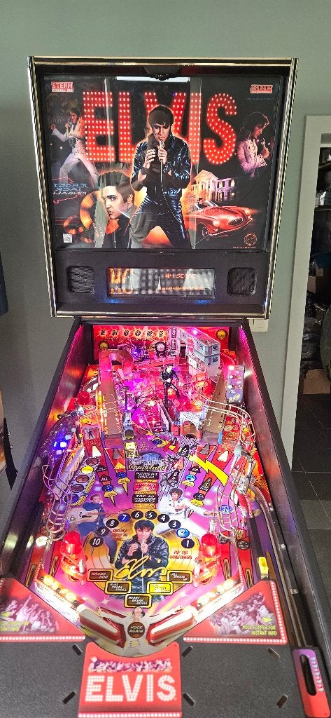 Elvis flipperkast Stern, Verzamelen, Automaten | Flipperkasten, Gebruikt, Stern, Ophalen of Verzenden, Dot-matrix