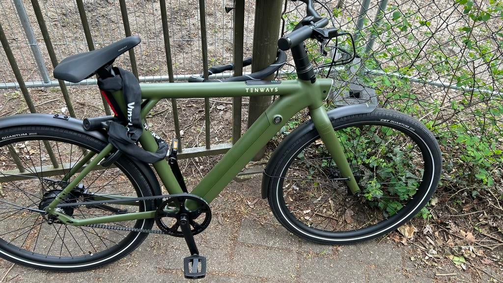 Tenways CGO009 E-bike - Stijlvol en Lichtgewicht, Zo goed als nieuw, 51 tot 55 cm, 50 km per accu of meer, Ophalen