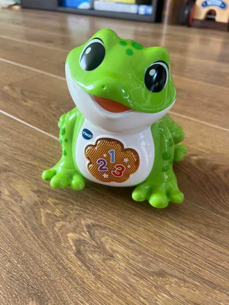 VTech baby stuiterpret kikker, Ophalen of Verzenden, Zo goed als nieuw, 6 maanden tot 2 jaar