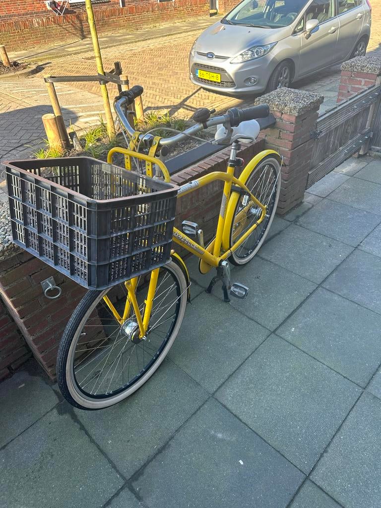 Gazelle New York Yellow Cab - 2e hands - 3 versnellingen, Ophalen, Gebruikt, Versnellingen, Gazelle