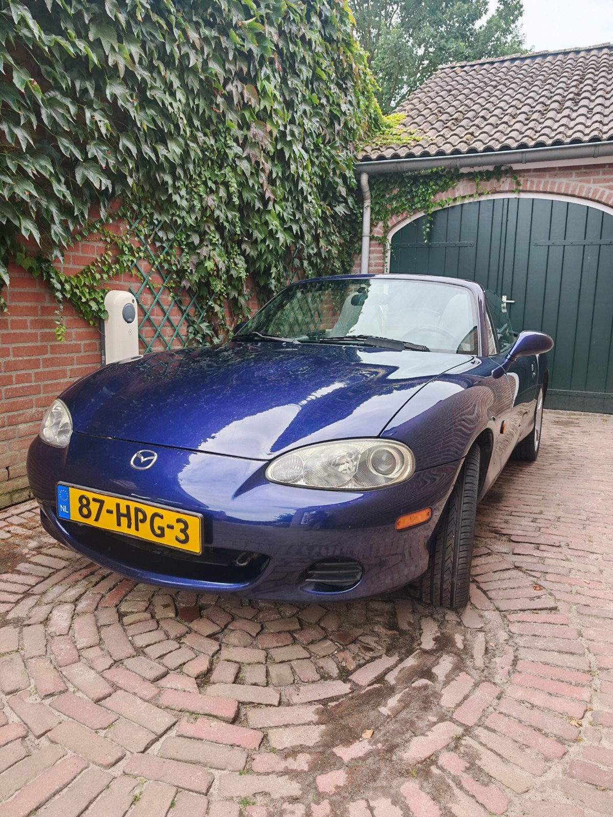 Mazda MX-5 1.8 I 2005 Blauw - Incl. hardtop goed onderhouden, 145 pk, Achterwielaandrijving, 40 €/maand, 4 cilinders