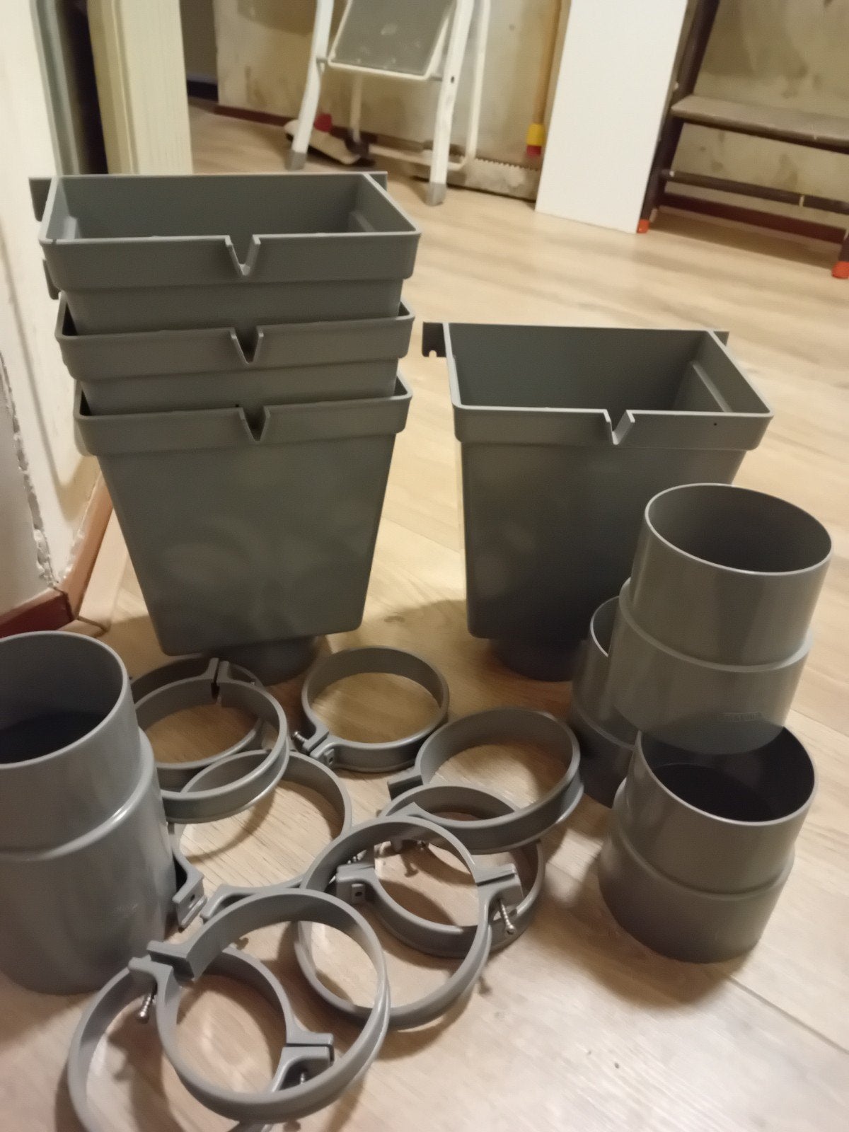 Nieuwe PVC afvoerbuizen en hulpstukken, Doe-het-zelf en Verbouw, Pvc, Nieuw, Ophalen of Verzenden, Minder dan 2 meter