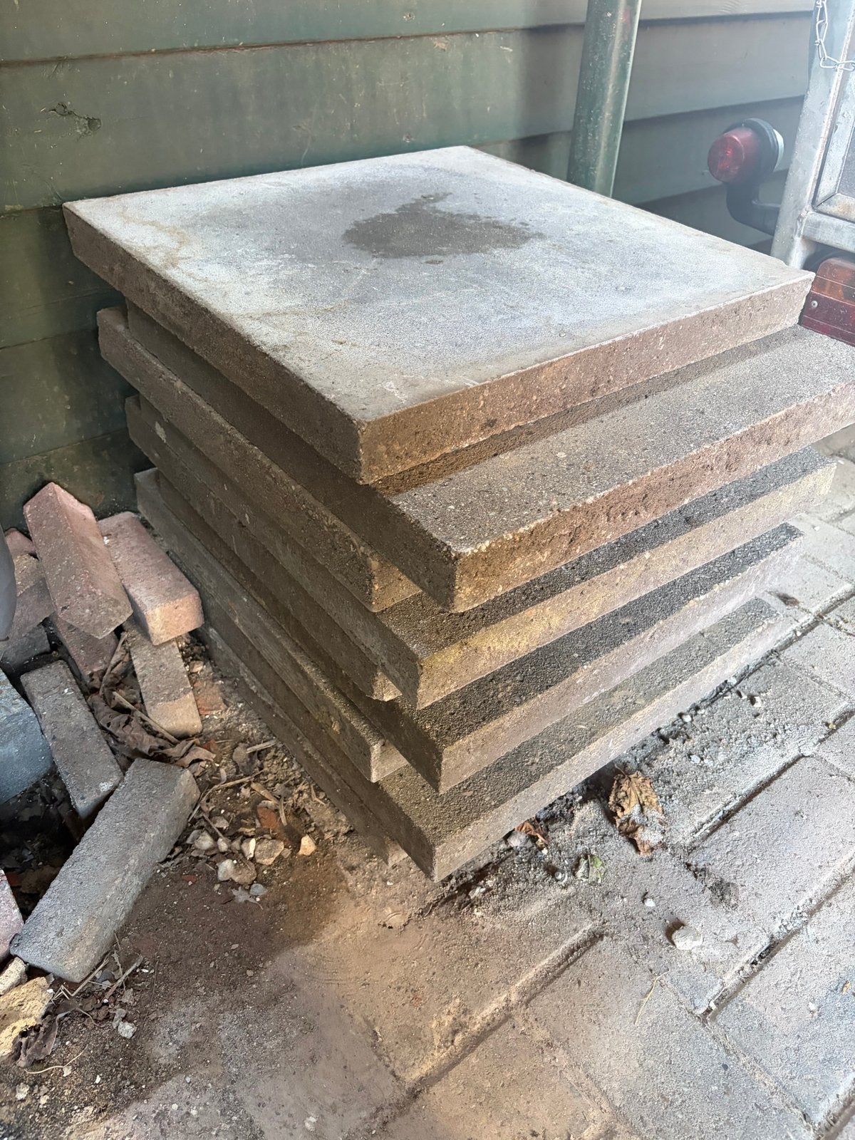 9 gebruikte tegels 50x50cm - gratis afhalen, Doe-het-zelf en Verbouw, Tegels, Ophalen, 40 tot 60 cm, Gebruikt, Minder dan 5 m²