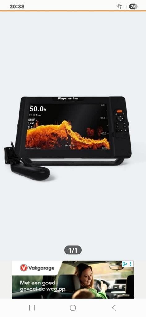 raymarine element 7 afdekkap gezocht, Watersport en Boten, Ophalen of Verzenden