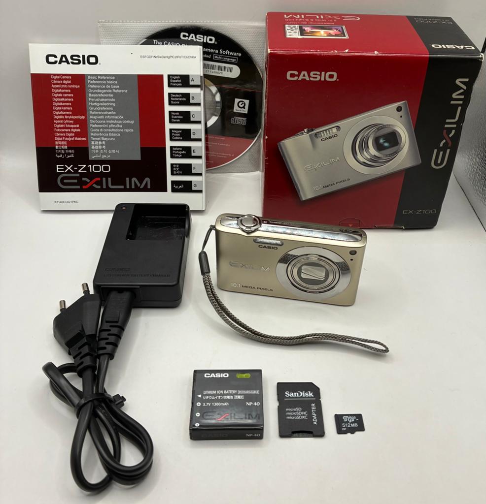 Casio Exilim EX-Z100 - compact camera, Ophalen of Verzenden, Zo goed als nieuw, Overige Merken