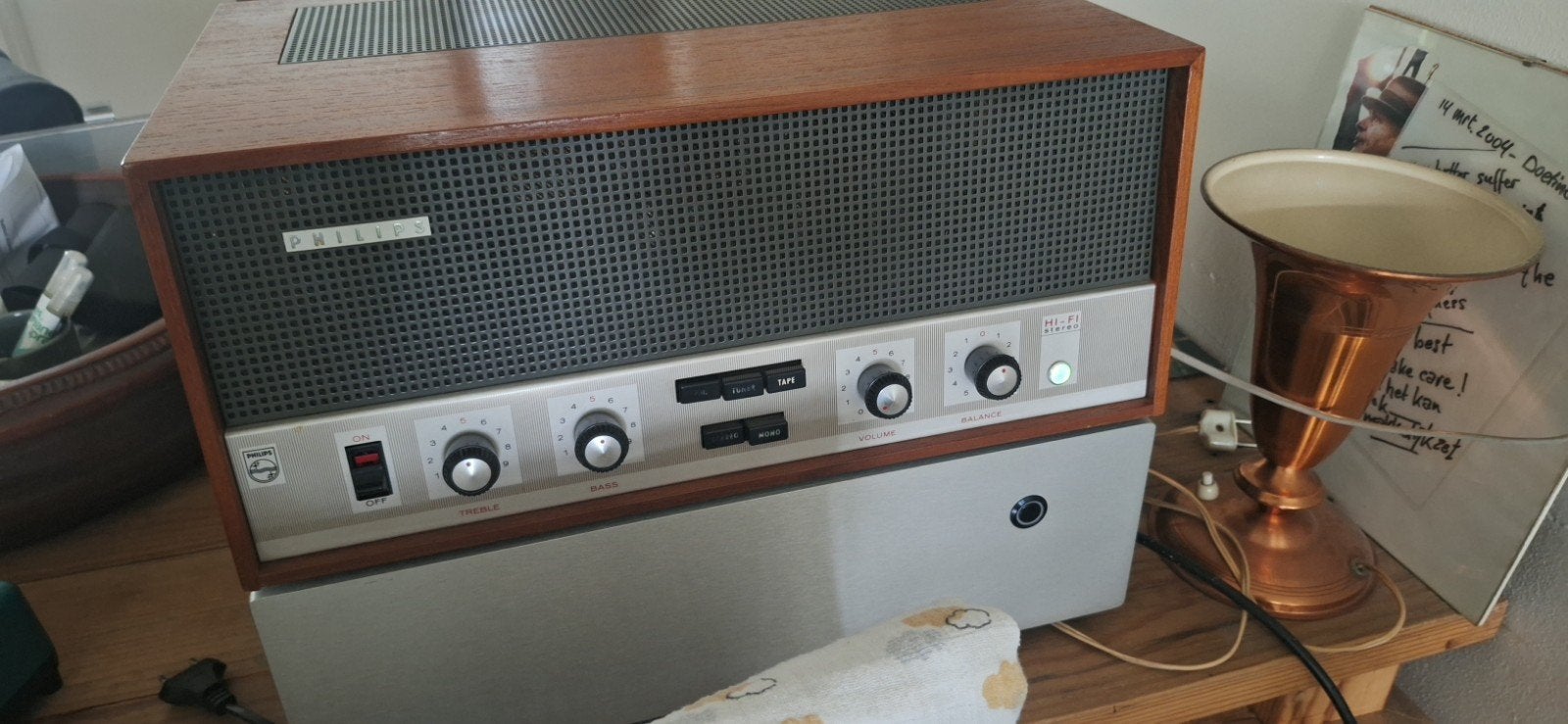 Philips AG 9018 buizenversterker 1966 OTL, Ophalen, Versterker