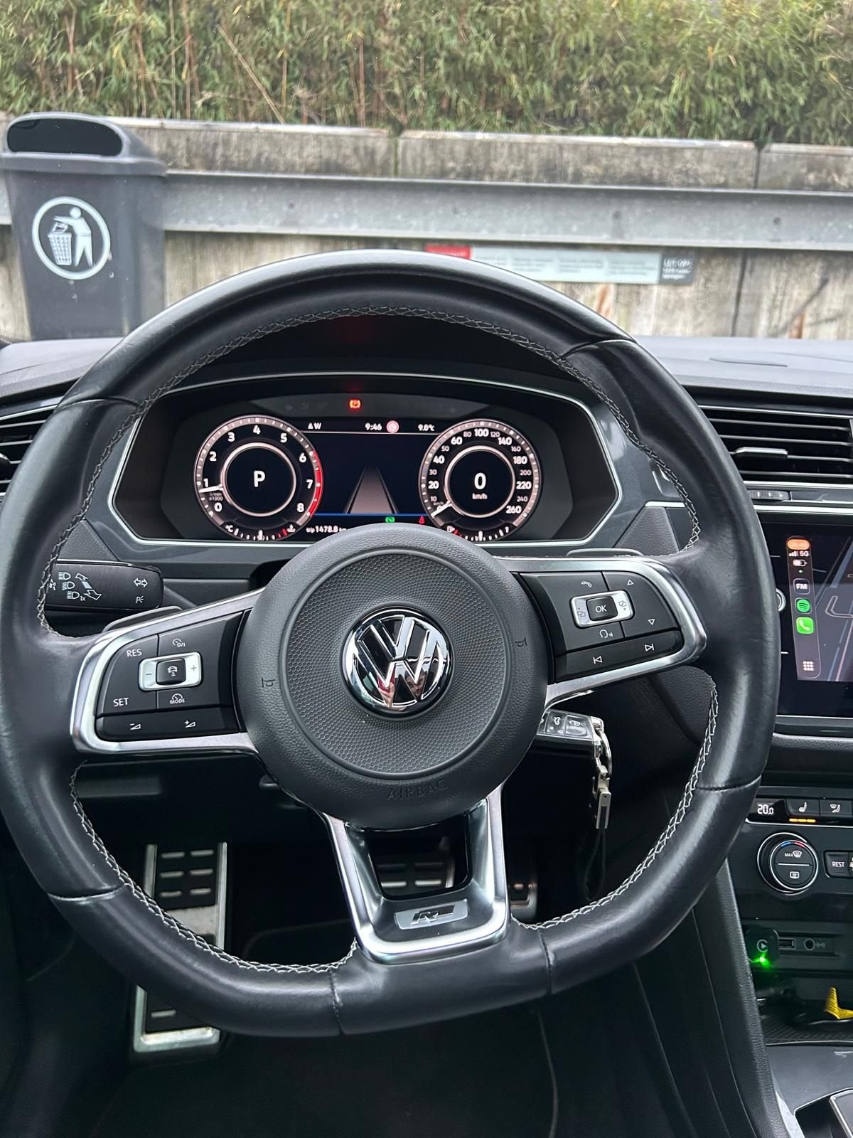 Volkswagen Tiguan 2.0TSI 132KW/180PK 4M A7 M16 2018 Grijs, Automaat, 4 cilinders, 1984 cc, 179 pk