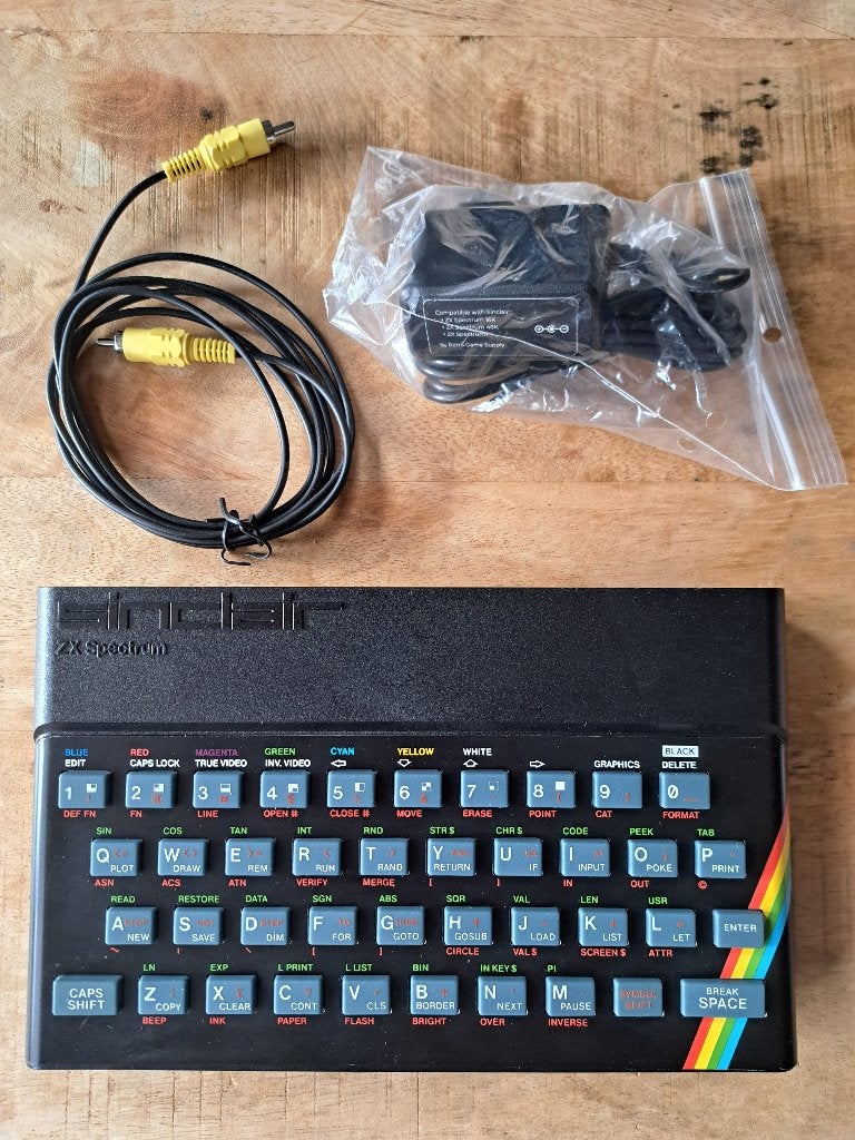 Sinclair ZX Spectrum 48K - volledig gereviseerd - werkend, Computers en Software, Vintage Computers, Ophalen of Verzenden, Sinclair