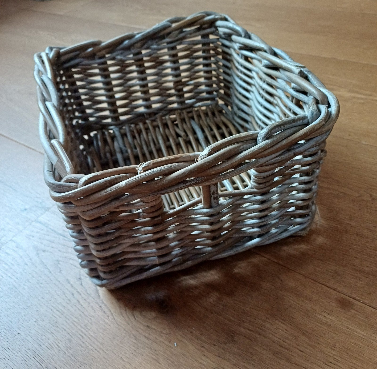 Rieten mand, Ophalen of Verzenden, Rond, Riet