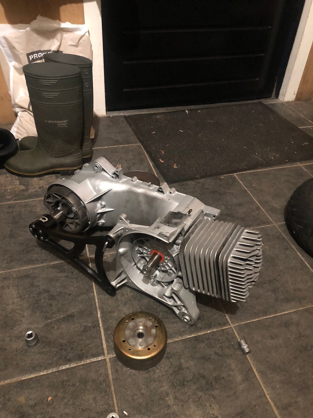 Skr blok 125cc blok, Ophalen of Verzenden, Zo goed als nieuw, Overige schalen, Onderdeel