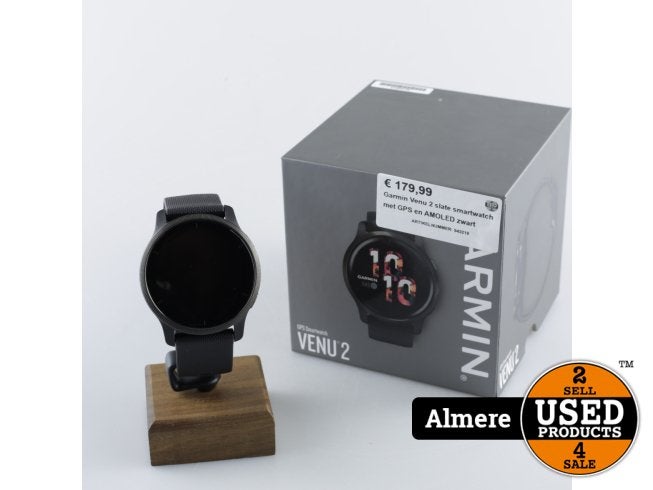 Garmin Venu 2 slate smartwatch met GPS en AMOLED zwart, Garmin, Zo goed als nieuw, Support@garmin.com, MÃ¼hlentalstrasse 2
8200 Schaffhausen
Switzerland