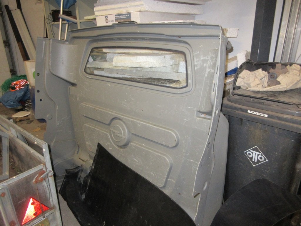 inbouwset dubbel cabine vivaro, Bedrijf, Te koop