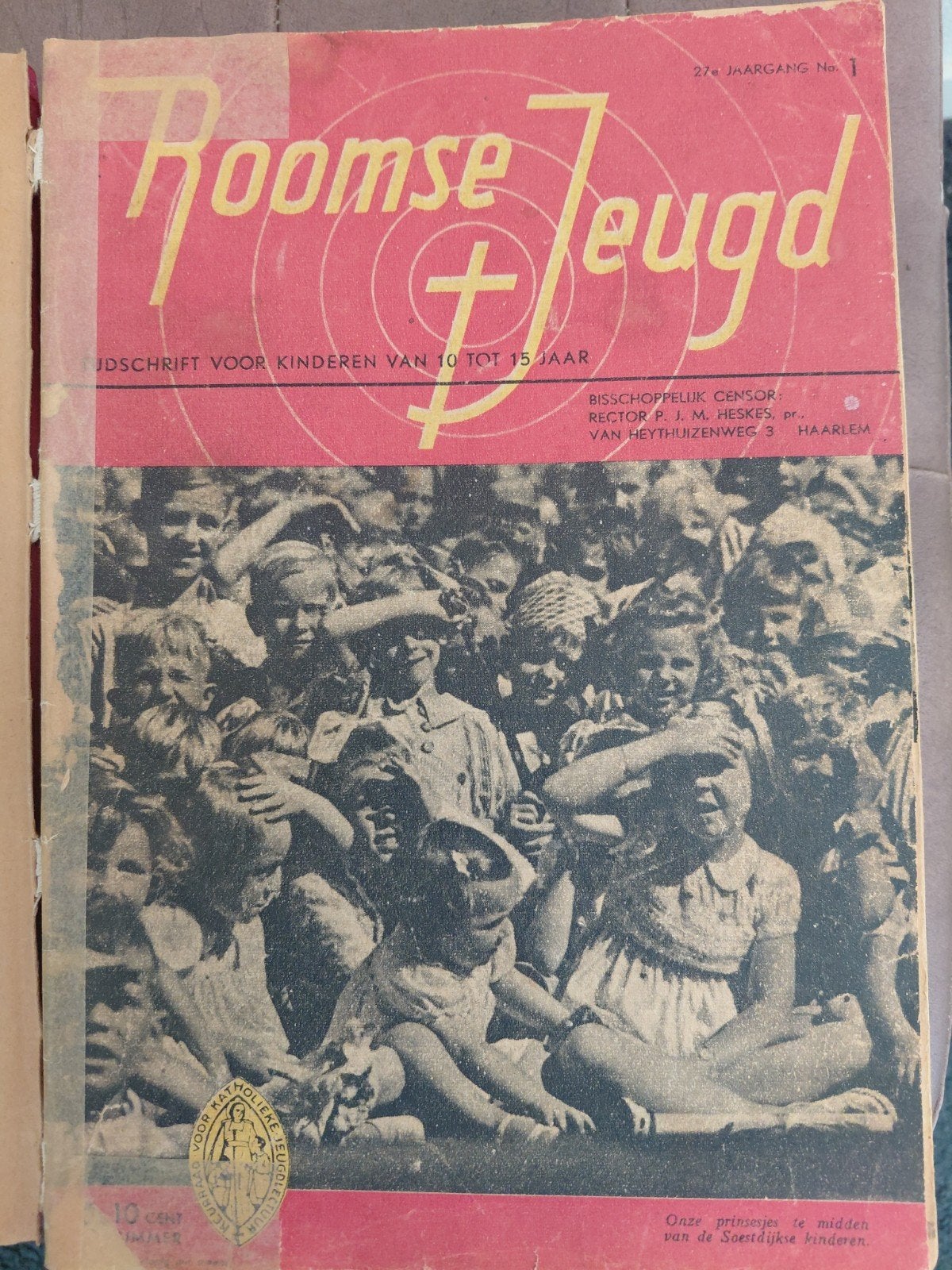 gebonden tijdschriften Roomse jeugd, Ophalen of Verzenden, 1940 tot 1960, Tijdschrift