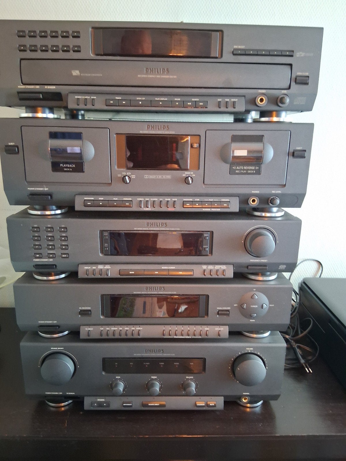 Philips, topserie 900!, Ophalen, Philips, Gebruikt, Cassettedeck
