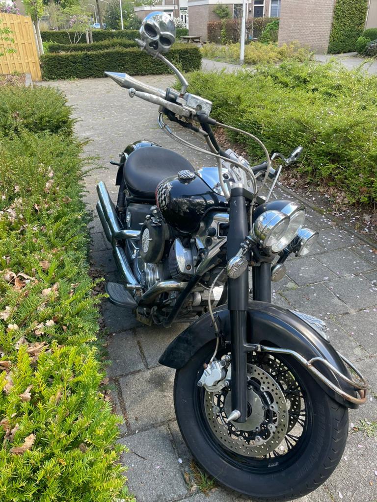 Yamaha Dragstar zoekt nieuwe avonturier, Chopper, Gebruikt, Particulier, Handgeschakeld