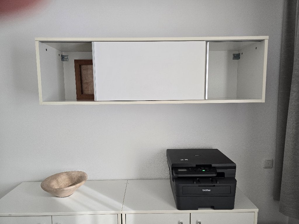 Hangkastje, Ophalen, Met plank(en), 100 tot 150 cm, Zo goed als nieuw
