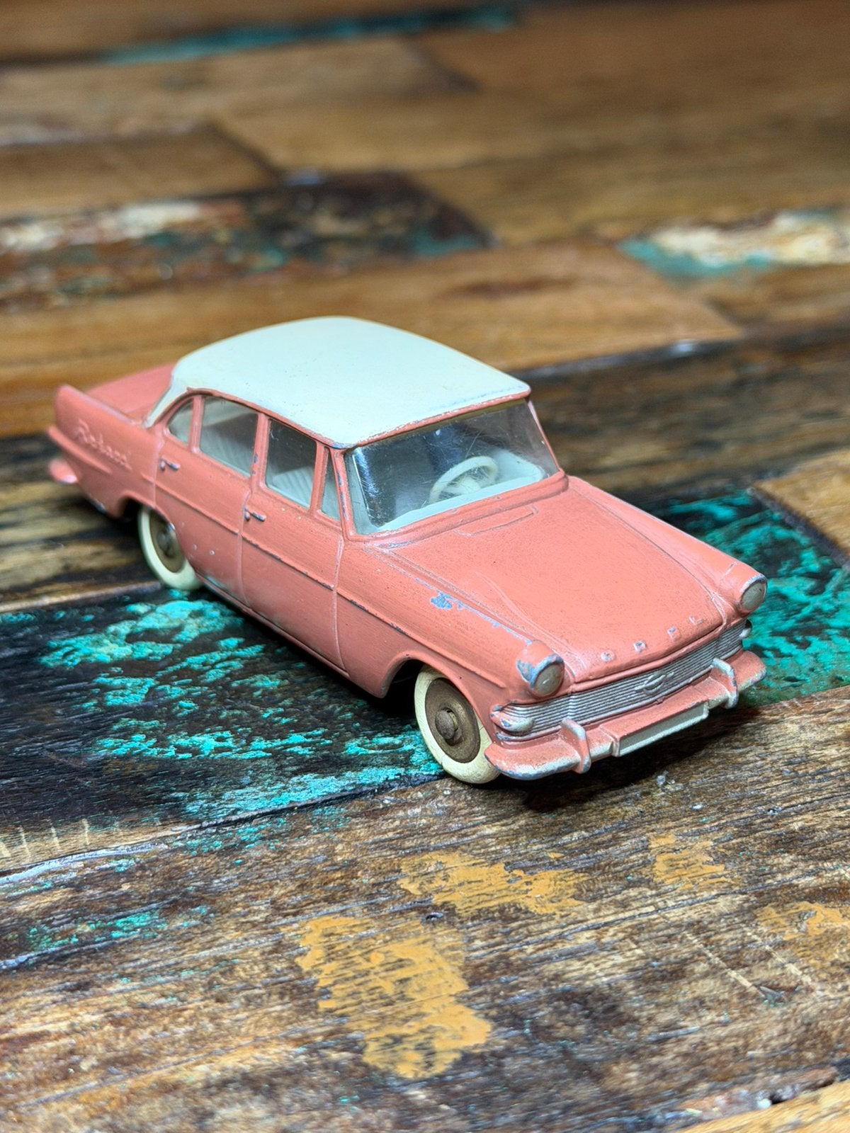 Dinky Toys France 554 Opel Rekord – originele staat, Hobby en Vrije tijd, Ophalen of Verzenden, Gebruikt, Auto, Dinky Toys