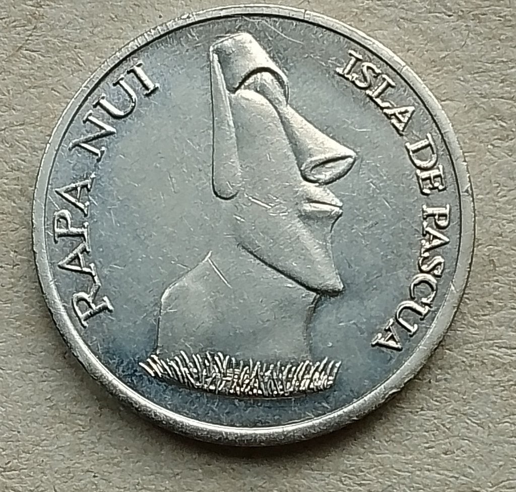 Paas Eiland, 1000 pesos 2008. Fantasie munt., Ophalen of Verzenden, Zuid-Amerika, Losse munt