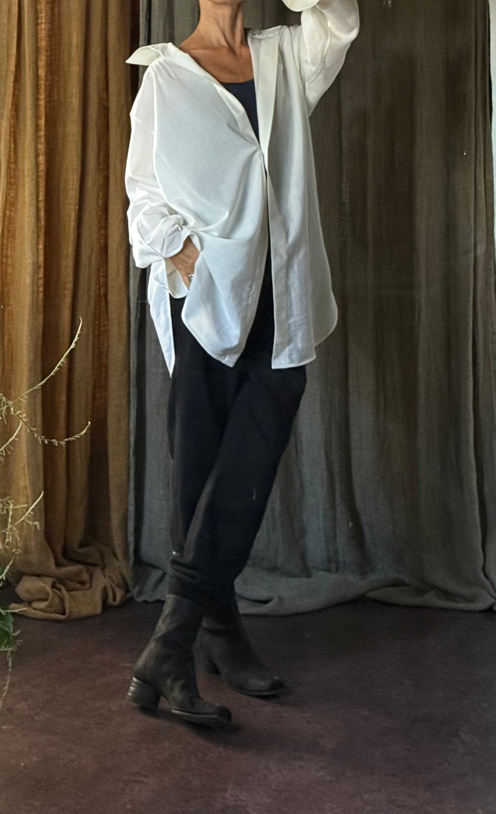 Prachtige blouse van Dries van Noten vib 38, Kleding | Dames, Ophalen of Verzenden, Zo goed als nieuw, Maat 38/40 (M)