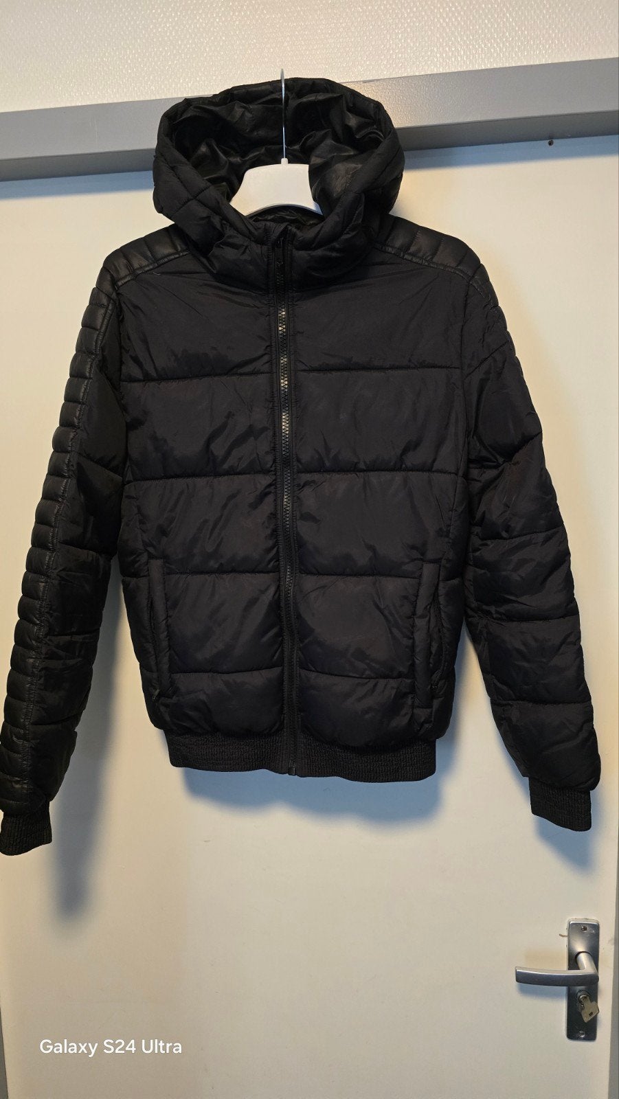 Coolcat Zwarte  Jas Maat M, Kleding | Heren, Jassen | Winter, Maat 48/50 (M), Zwart, Ophalen of Verzenden, Coolcat