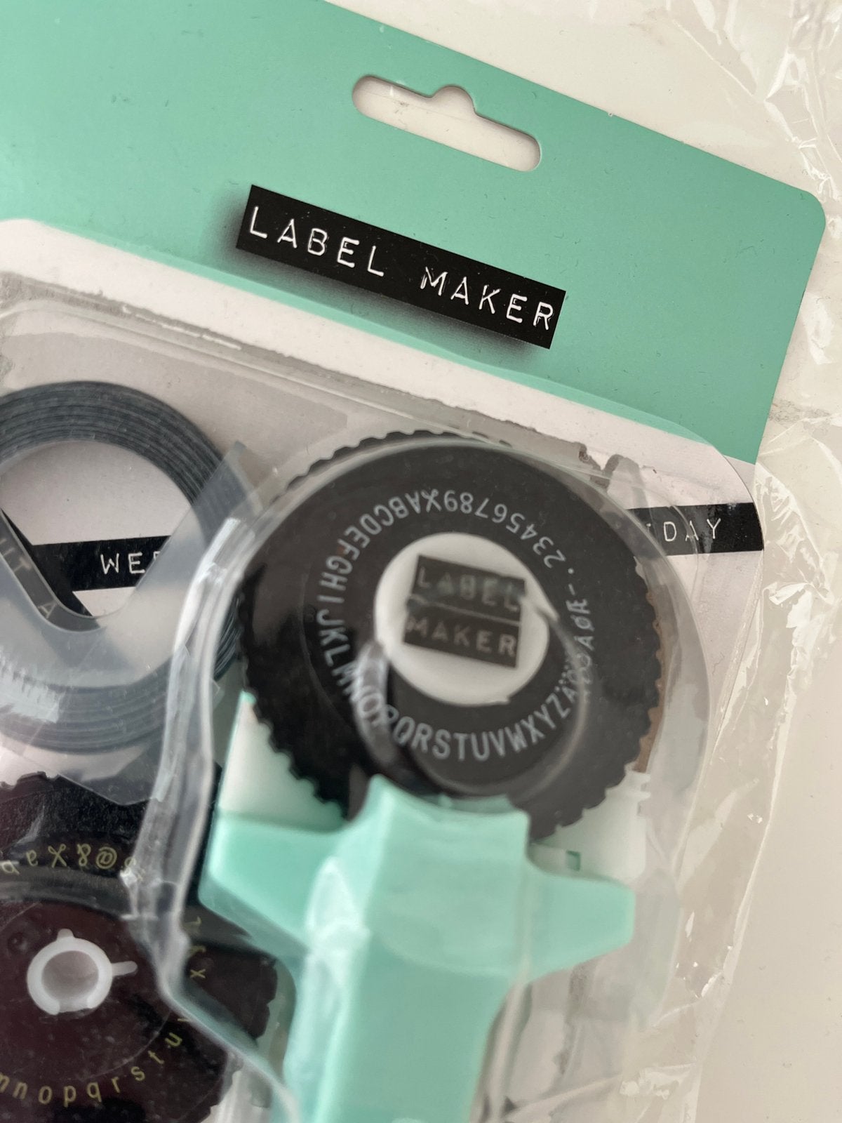 Label maker, Ophalen, Nieuw