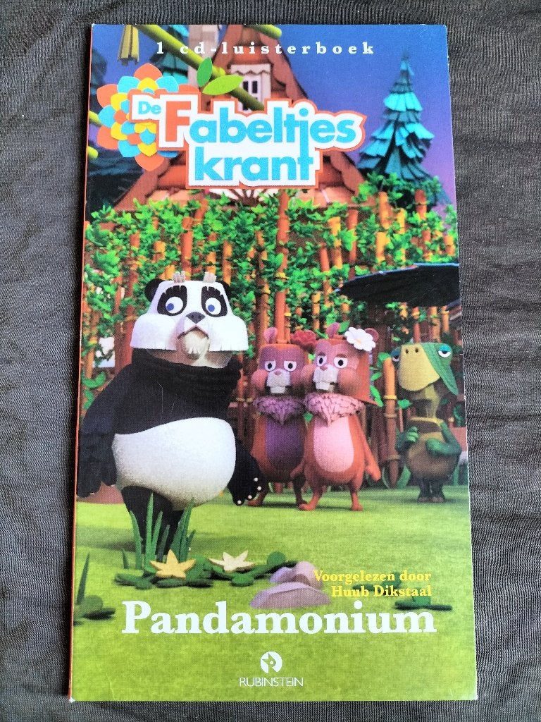 De Fabeltjeskrant - Pandamonium / 1 CD luisterboek, Ophalen of Verzenden, Cd, Kind