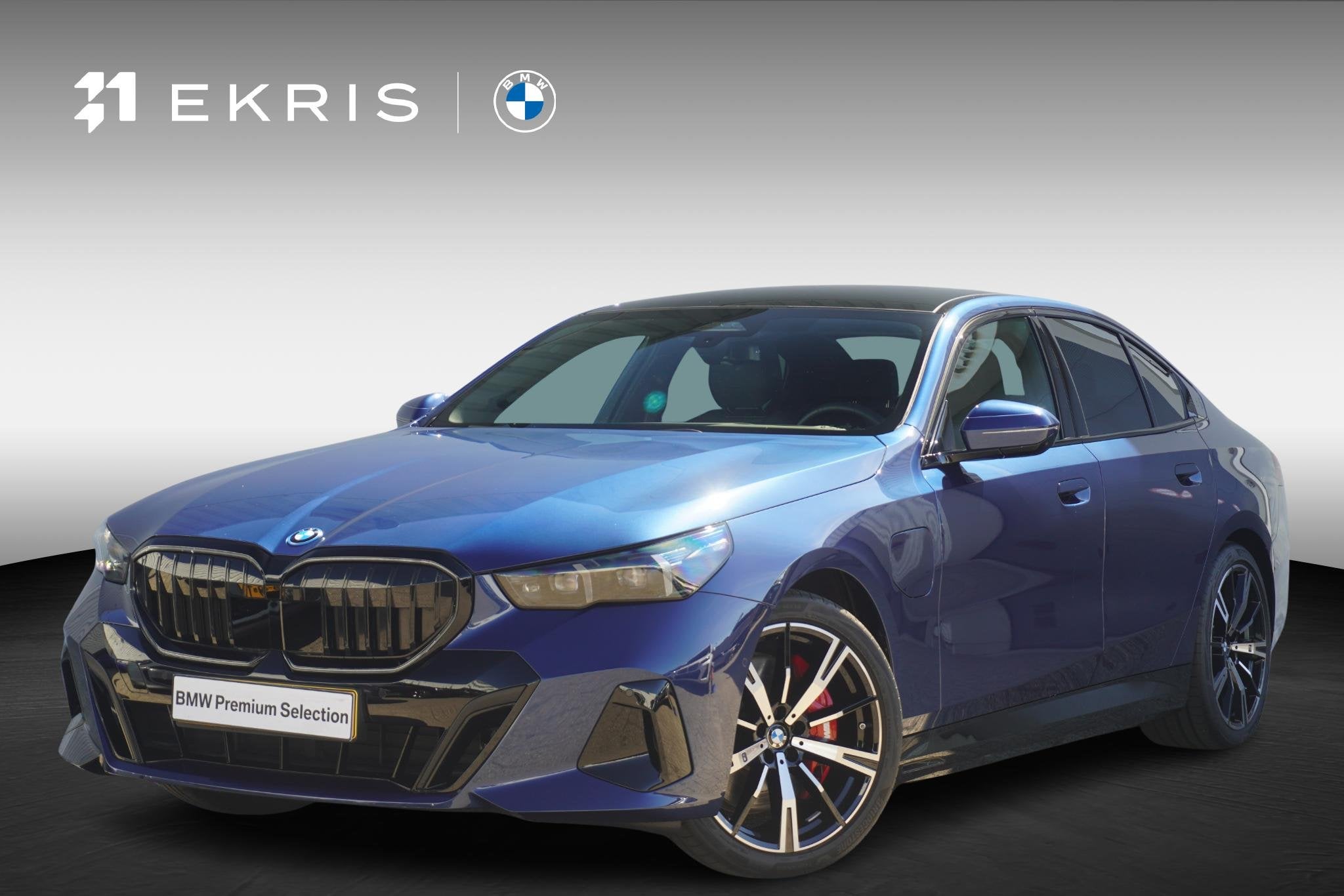 BMW 5-serie 550e xDrive | SoH 100% |M Sportpakket Pro | Glaz, Auto's, Automaat, Gebruikt, Blauw, 135 min