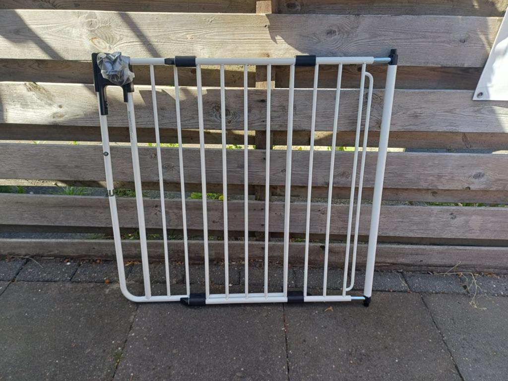 Traphekje safetydoor, Kinderen en Baby's, Traphekjes, Ophalen, 100 tot 115 cm, Zo goed als nieuw, Metaal of IJzer