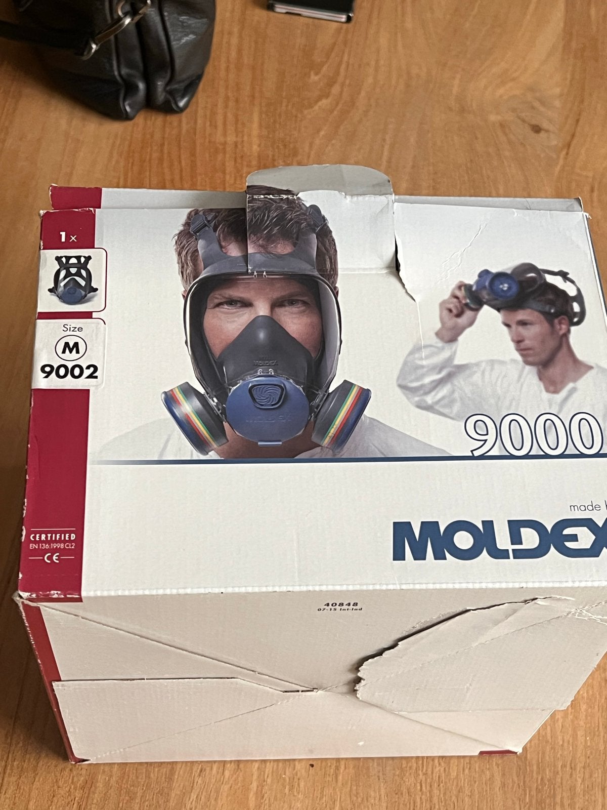 Moldex 9002 Volgelaatsmasker Maat M, Doe-het-zelf en Verbouw, Ophalen of Verzenden, Nieuw, Volgelaatsmaskers