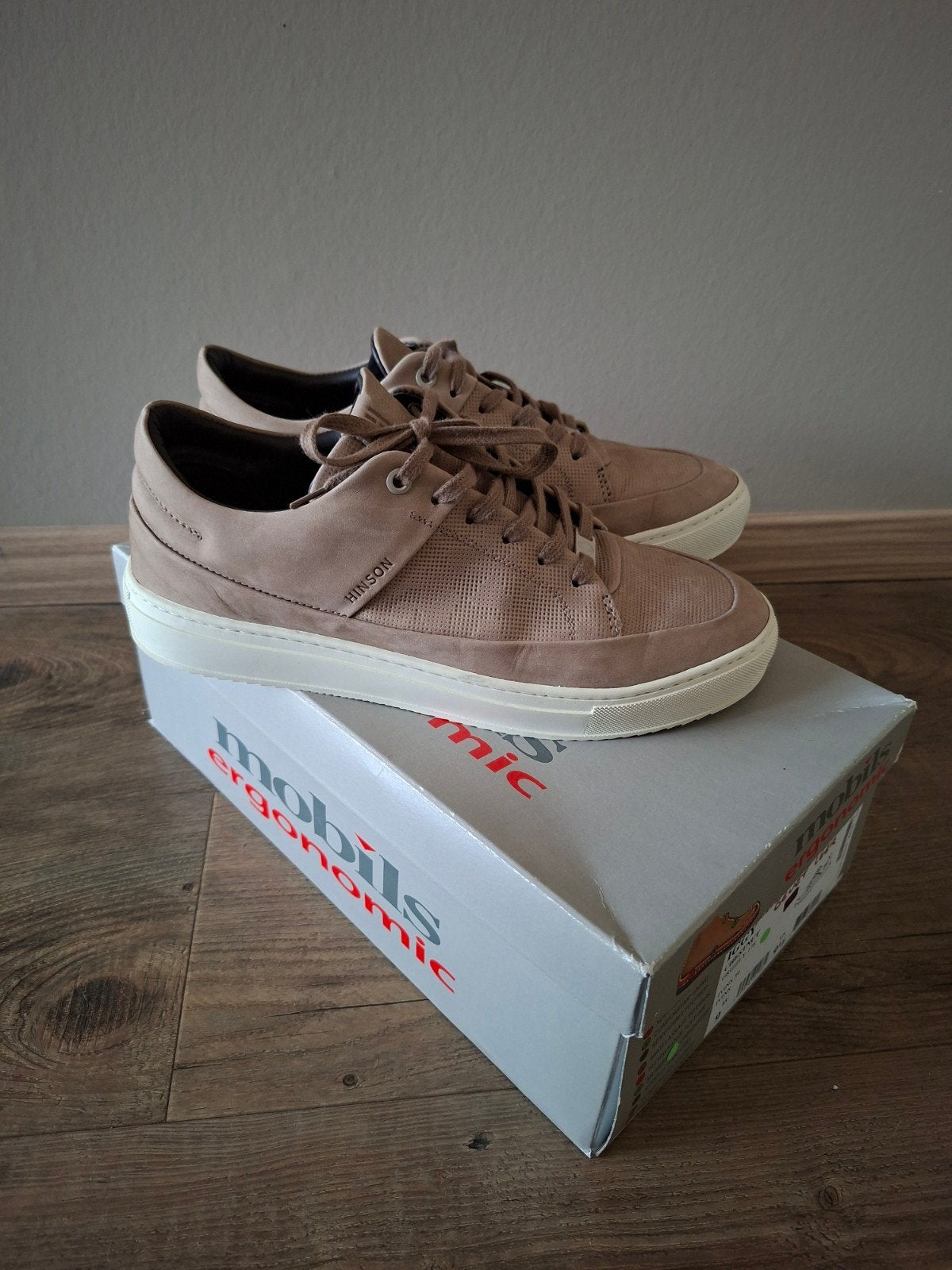 Nieuwe handgemaakte Hinson schoenen - Maat 43, Ophalen, Overige kleuren, Nieuw, Sneakers of Gympen