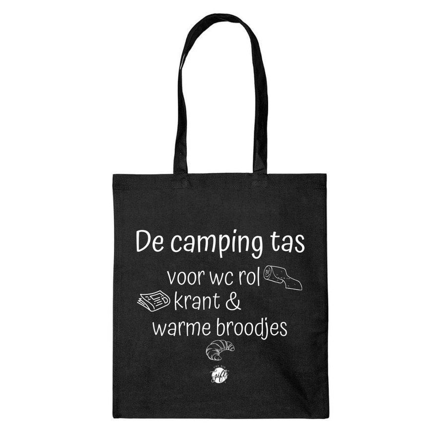 Nieuwe tas met een leuke tekst, Ophalen of Verzenden, Nieuw, 30 cm of meer, Minder dan 35 cm