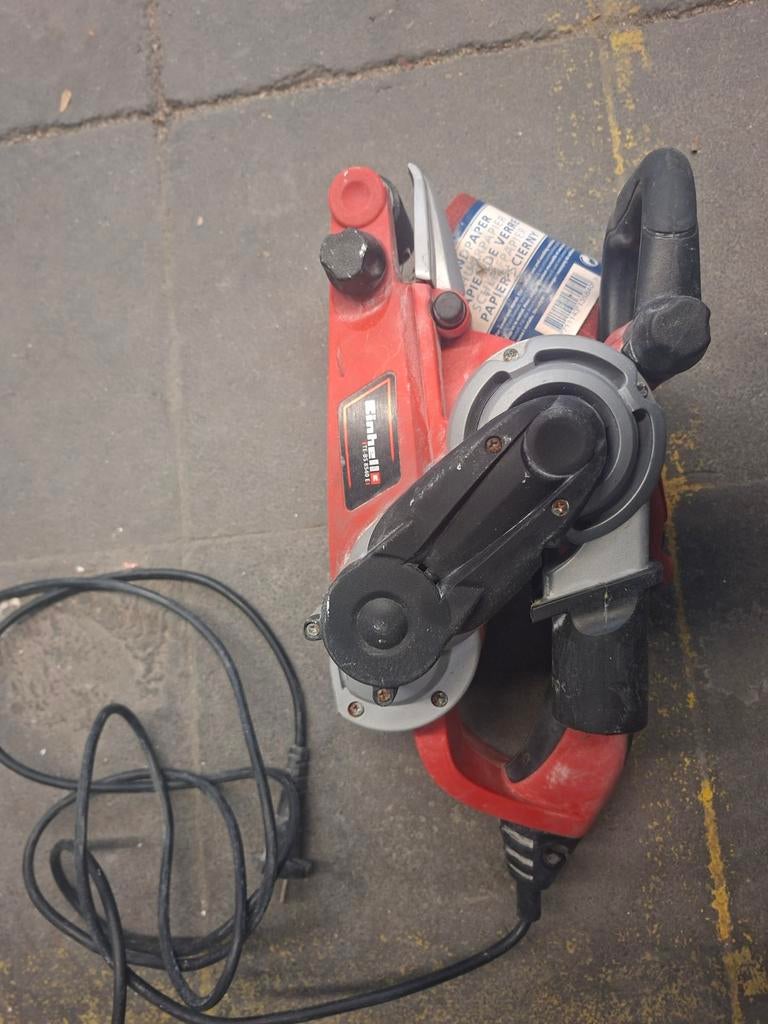 Einhell Bandschuurmachine TE-BS 8540E - 850W, Ophalen of Verzenden, 600 tot 1200 watt, Bandschuurmachine