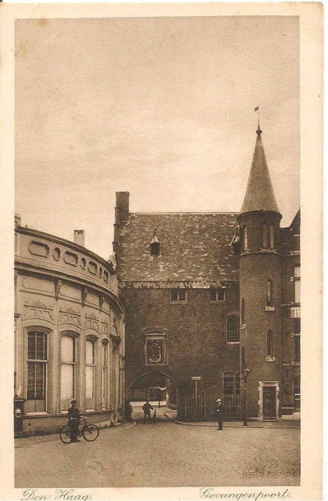 Den Haag Gevangenenpoort., Ophalen of Verzenden, Voor 1920, Ongelopen, Zuid-Holland
