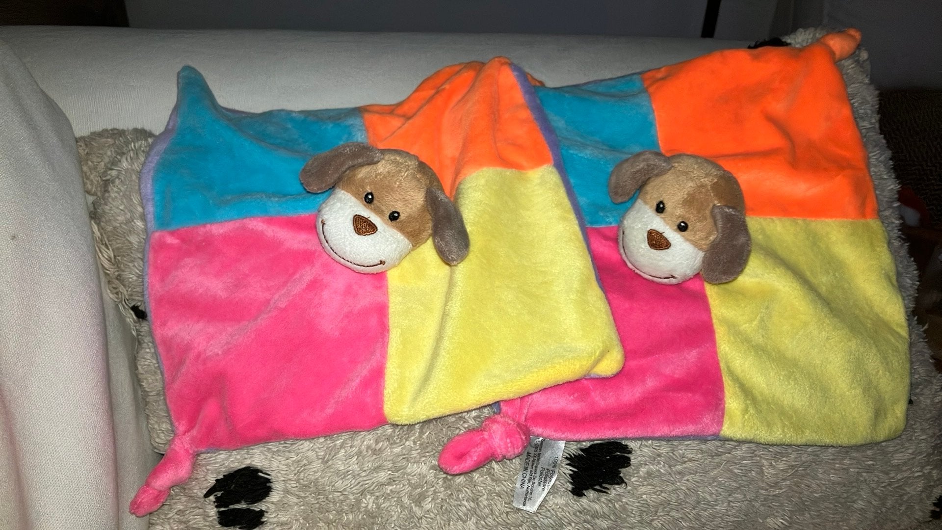 Zeeman hond knuffeldoekje, Ophalen of Verzenden, Zo goed als nieuw, Hond