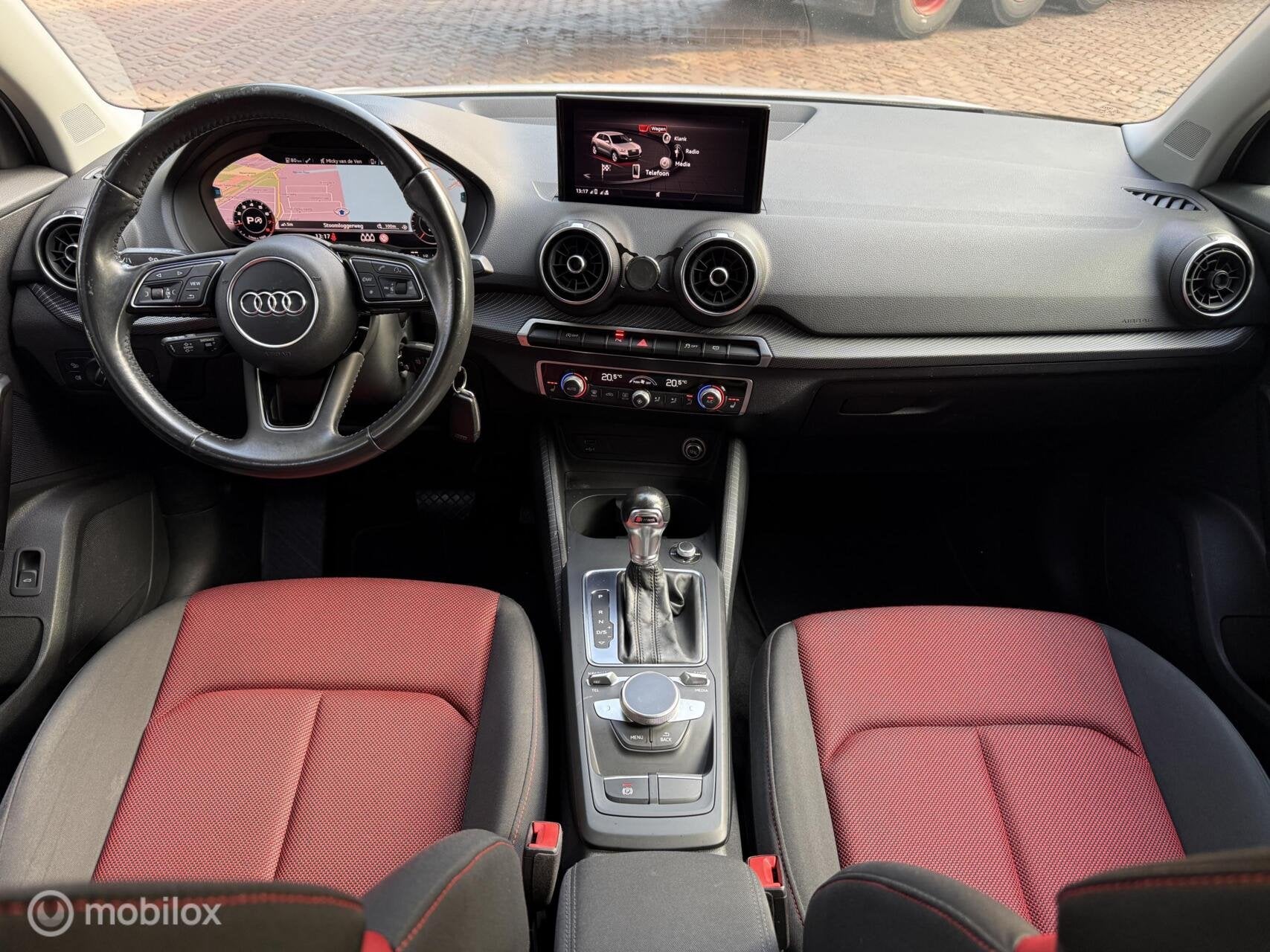 Audi Q2 1.4 TFSI S-Line|Virtual|ACC|Sfeer|Automaat|Lane|Keyl, Auto's, Stof, Gebruikt, 4 cilinders, 150 pk
