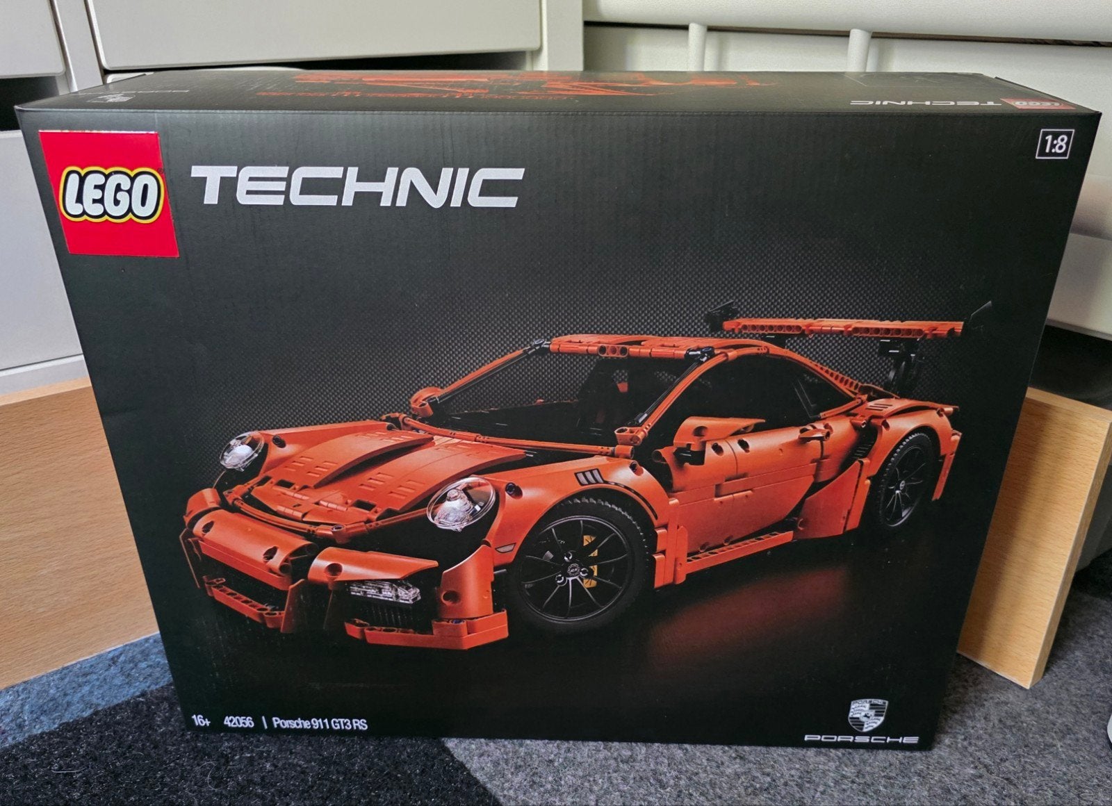 Lego Technic Porsche 911 GT3 RS 42056, Ophalen, Lego, Technic, Complete set