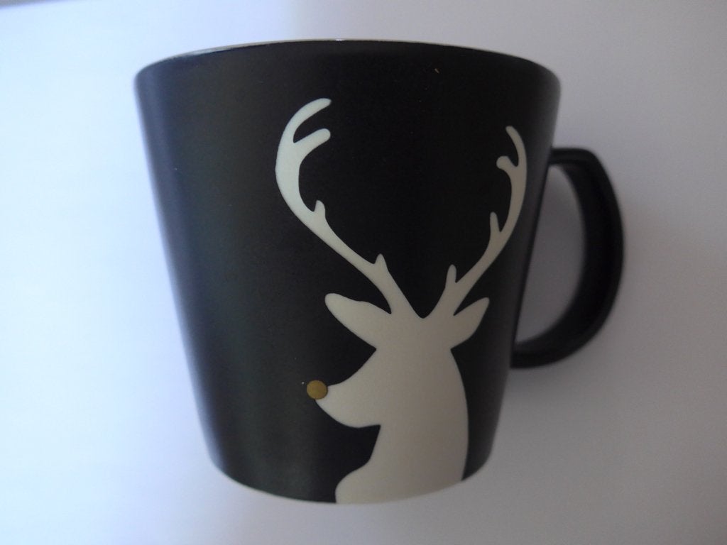 Starbucks mok met rendier, 12 Oz, Ophalen of Verzenden, Zo goed als nieuw, Gebruiksvoorwerp
