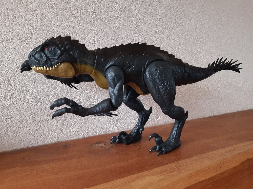 Jurassic World Camp Cretaceous Scorpius Rex (elektrisch), Ophalen of Verzenden, Zo goed als nieuw