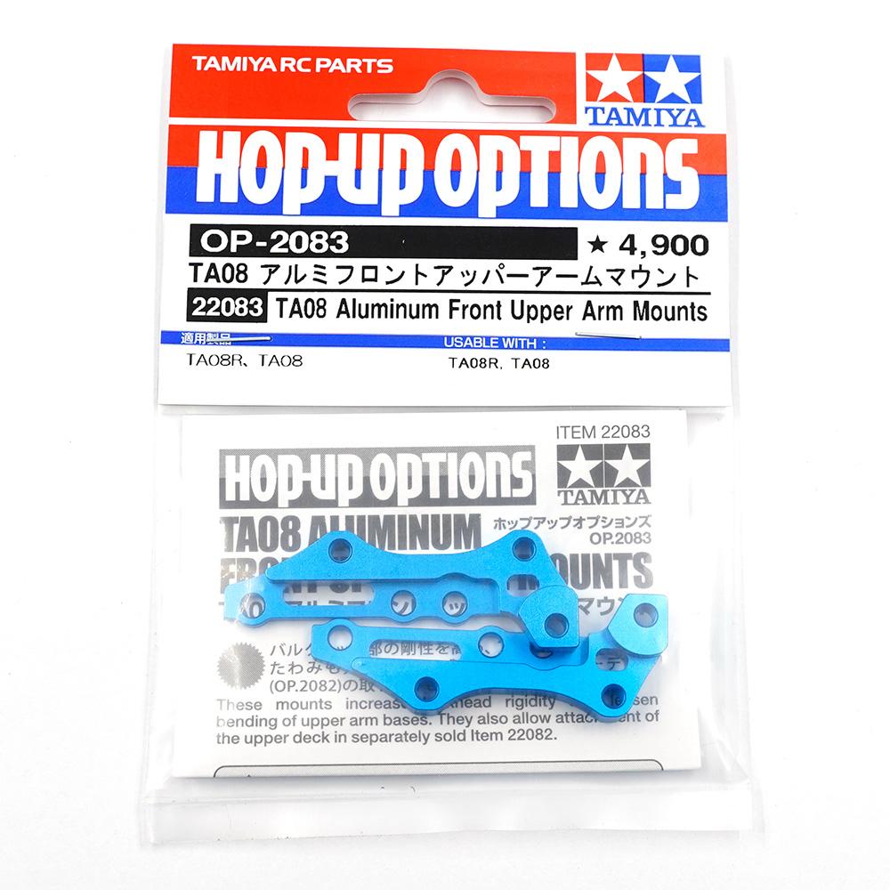 Tamiya 22083 TA08R/Pro Alu Upperarm Mounts front, Hobby en Vrije tijd, Modelbouw | Radiografisch | Auto's, Ophalen of Verzenden