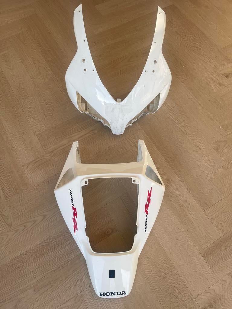 Fireblade CBR1000RR SC57 2004-2005 racekuip neus en kontje, Motoren, Ophalen, Gebruikt