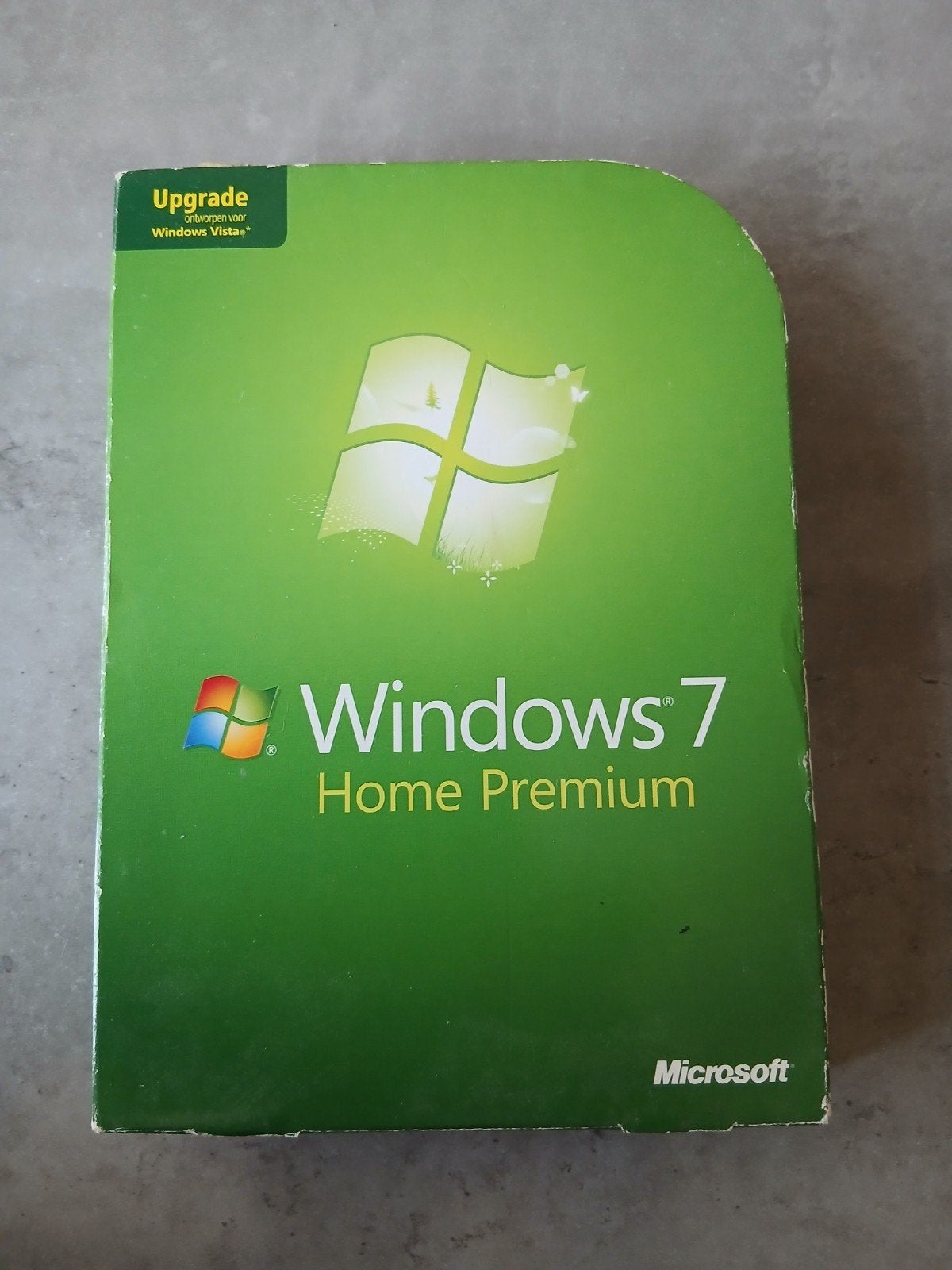 Micro soft Windows 7 Home Premium Upgrade (voor Vista), Computers en Software, Ophalen of Verzenden, Zo goed als nieuw, Windows