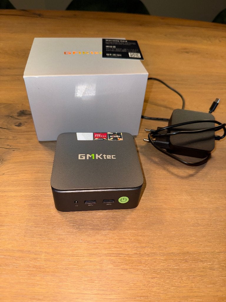 GMKtec Mini PC Ryzen 5 3500U 16GB 256GB SSD NucboxG10 (VESA), 256 GB, GMKTEC, Zo goed als nieuw, Gaming
