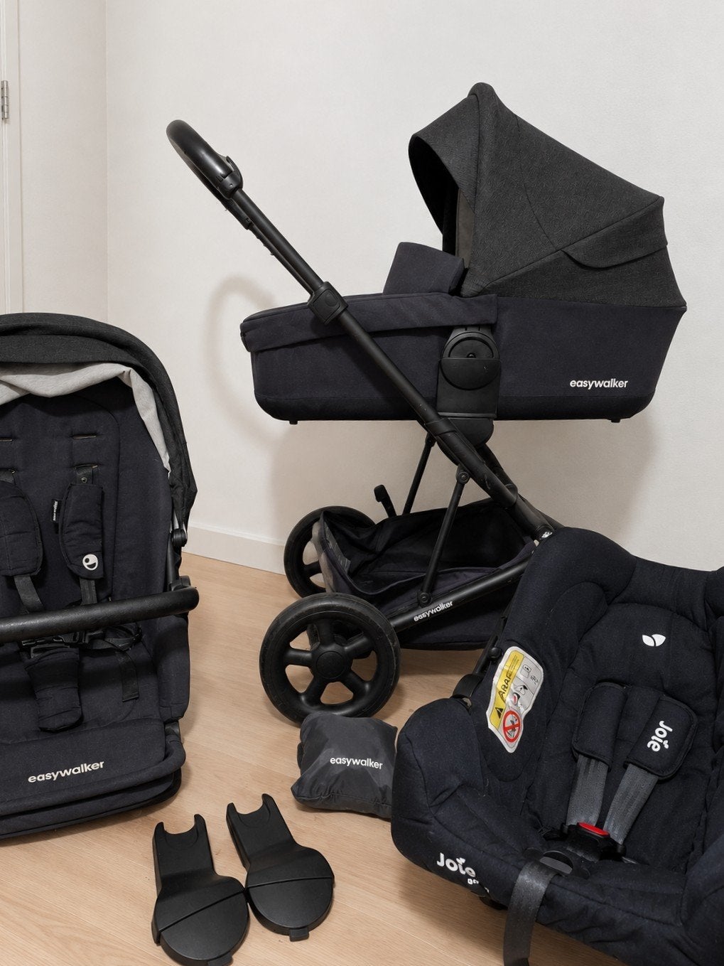 Easywalker Harvey 2- geheel set- zeer goede staat, Ophalen, Zo goed als nieuw, Overige merken, Duowagen