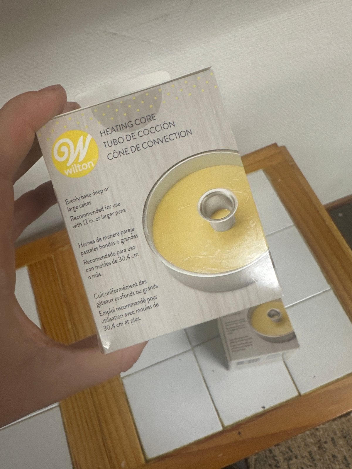 Wilton Heating Cores - Perfect voor hoge taarten, Hobby en Vrije tijd, Ophalen, Nieuw, Taarten, Overige typen