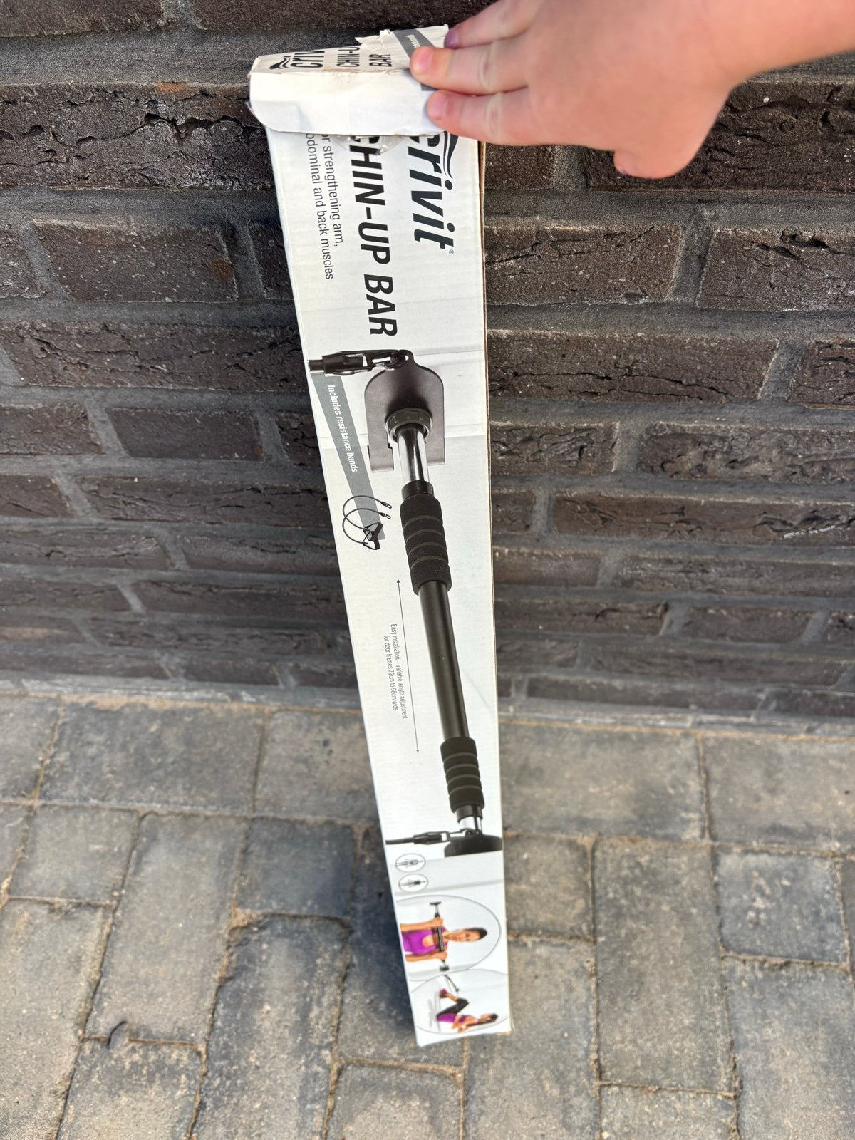 Crivit Chin-Up Bar - Oprekstang voor deurkozijn, Ophalen, Nieuw, Armen, Oprekstang