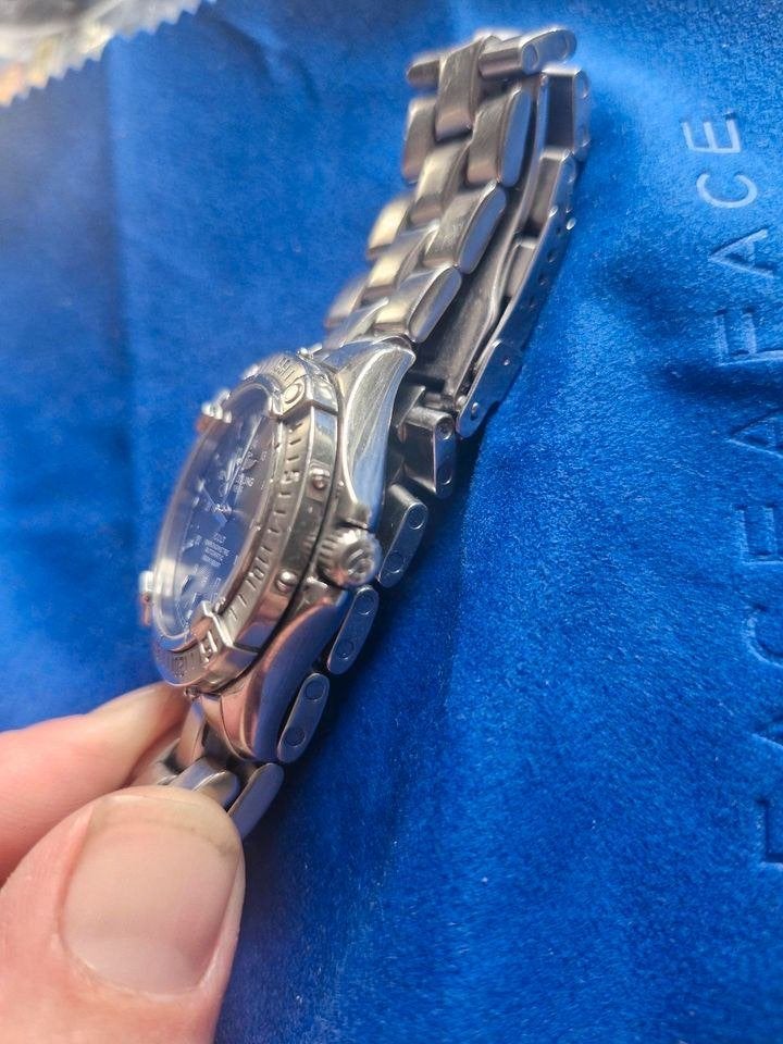 Breitling Cold Ocean A 17350, Sieraden, Tassen en Uiterlijk, Horloges | Heren, Ophalen, Zo goed als nieuw, Staal, Breitling